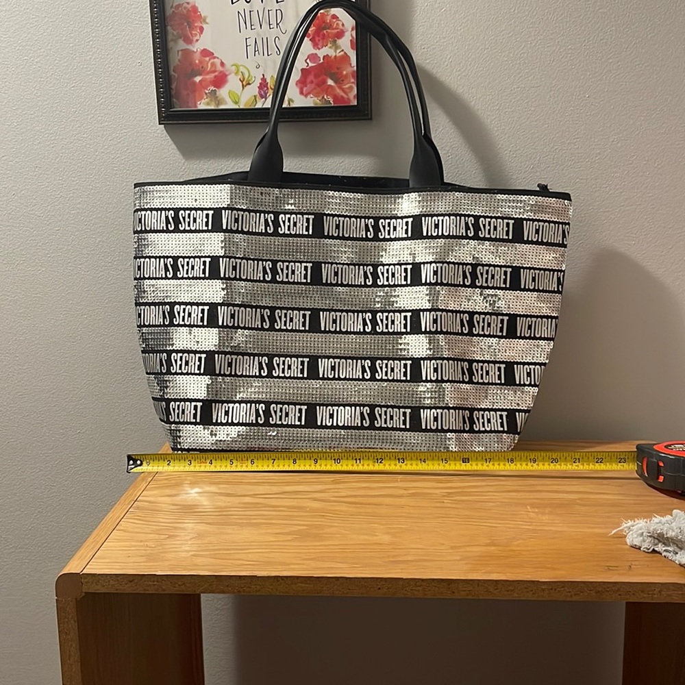 Victorias Secret bag with matching wristlet.